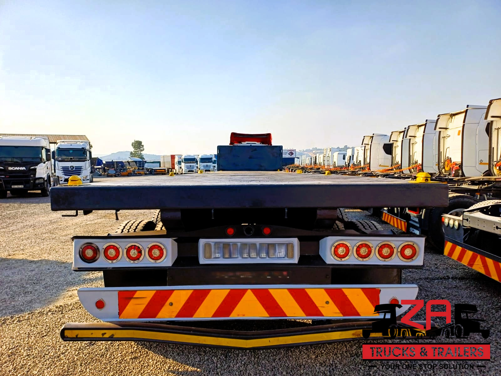 2013 SA TRUCK BODIES SUPERLINK FLAT DECK TRAILER #53077